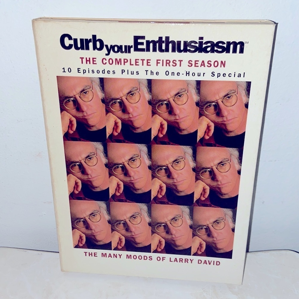 Curb your Enthusiasm DVD 📀 the complete first season 📺 Larry David 🎭​​​​